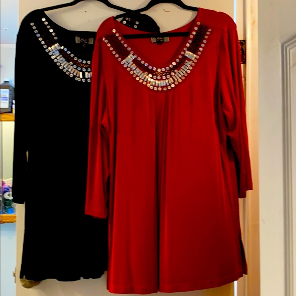 Slinky style material very office or party wear